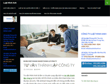 Tablet Screenshot of luatminhanh.vn